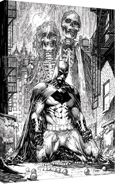 Obraz na plátně DC Comics - Batman Haunted