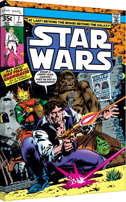 Cuadro en lienzo Star Wars - Surrounded