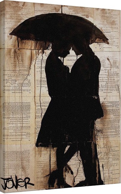 Obraz na plátně Loui Jover - Rain Lovers