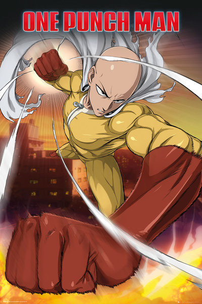 Poster One Punch Man - Saitama