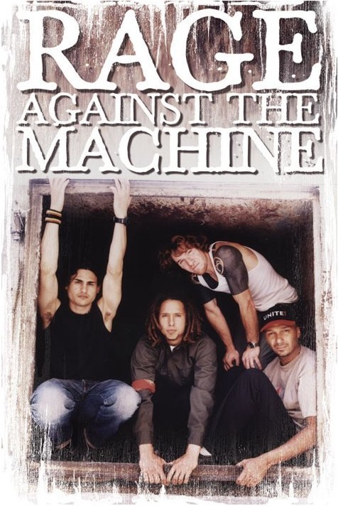 Poster Rage against the machinE - framed