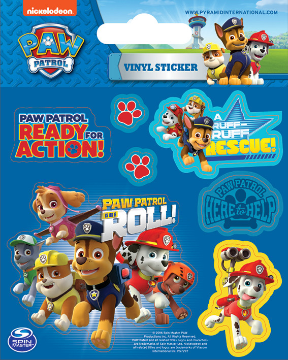 Adesivi Paw Patrol - On a Roll