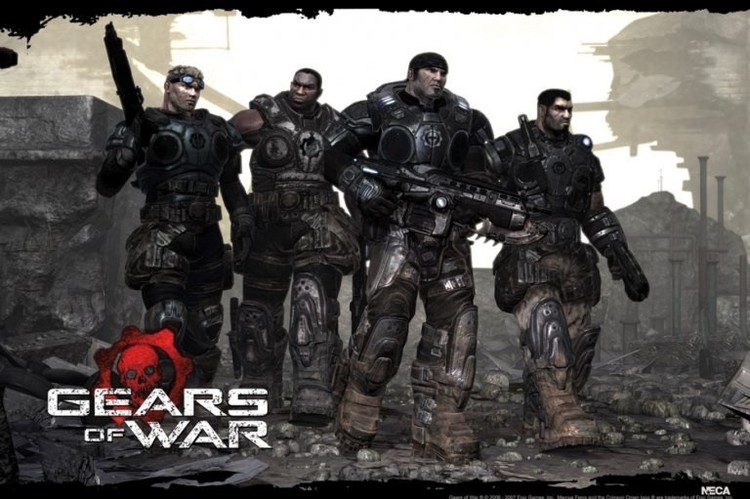 Poster Gears of war - troops