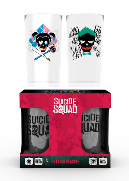 Glas Suicide Squad - Joker & Harley