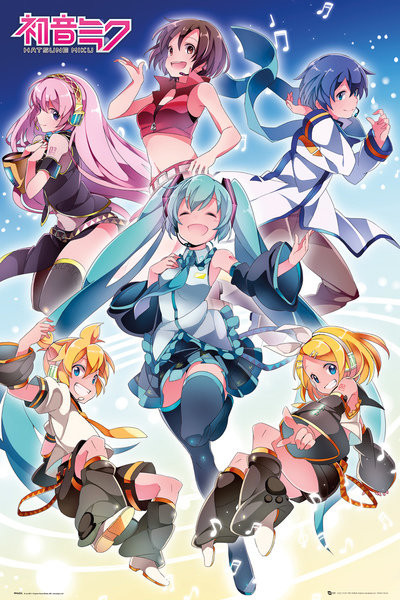 Poster Hatsune Miku - Group