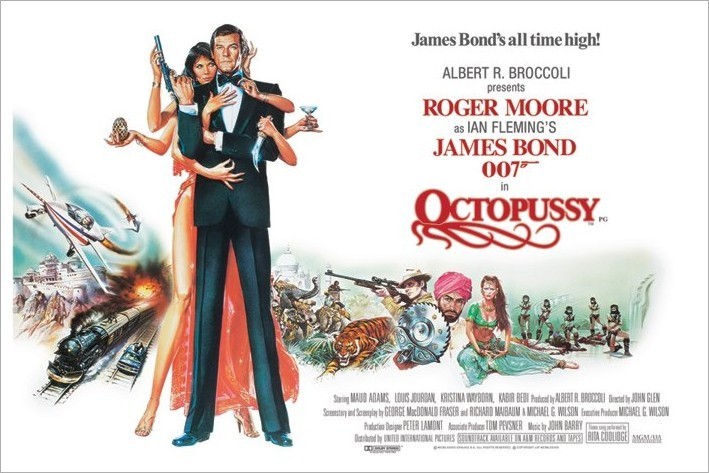 Plakát JAMES BOND 007 - octopussy