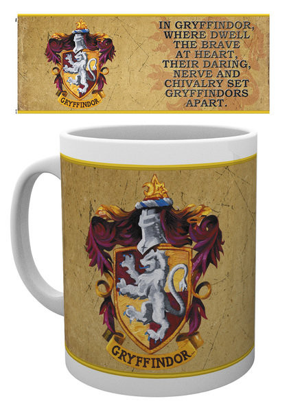 Tazza Harry Potter - Gryffindor Characteristics