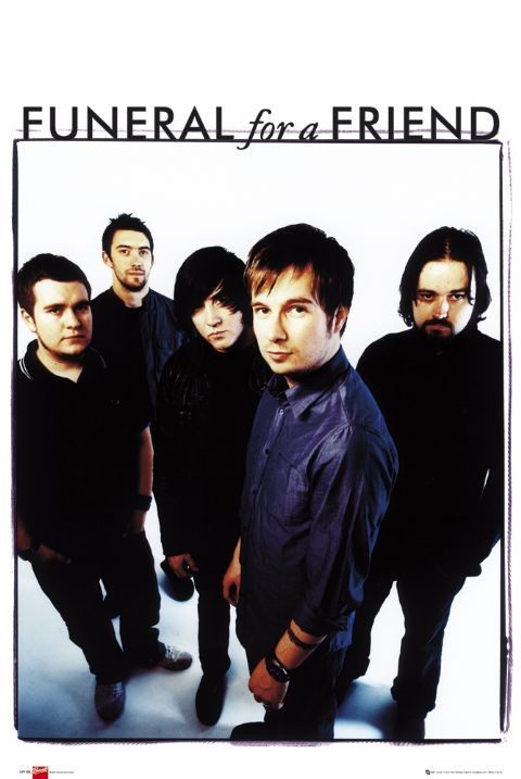 Poster Funeral for a friend - band