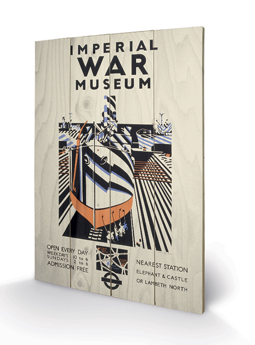 Poster su legno Transport For London - Imperial War Museum, Ship, 1936
