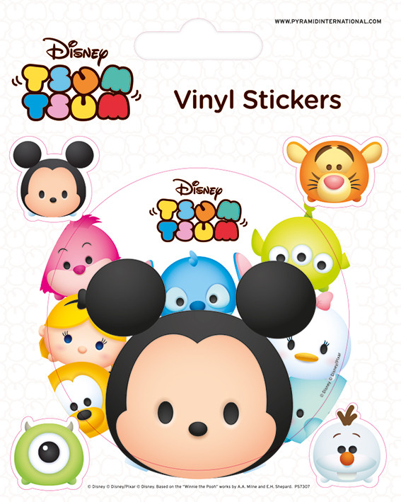 Sticker Disney Tsum Tsum - Faces