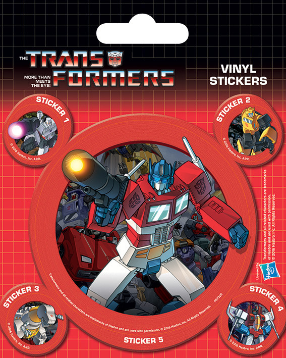 Stickers Transformers G1 - Retro Comics