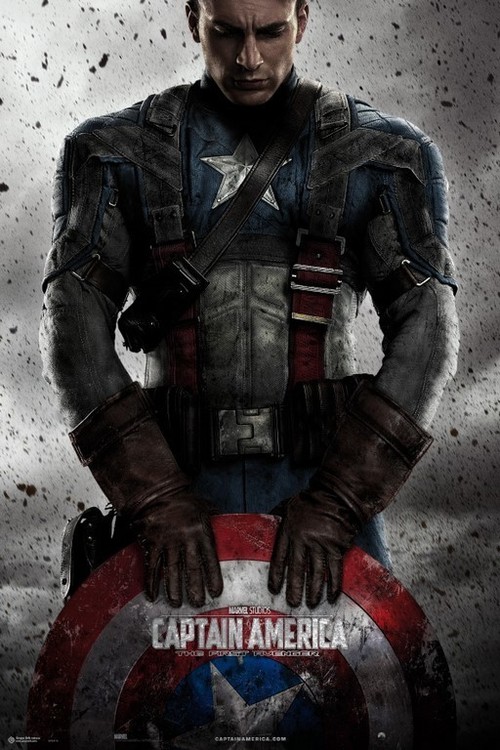 Plakát, Obraz - Marvel - Captain America, 61x91.5 cm