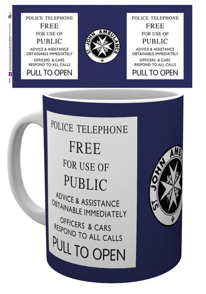 Tazza Doctor Who - Tardis Sign