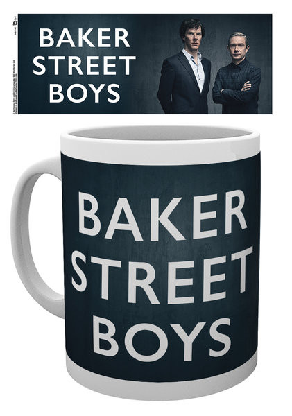 Kubek Sherlock - Baker Street Boys