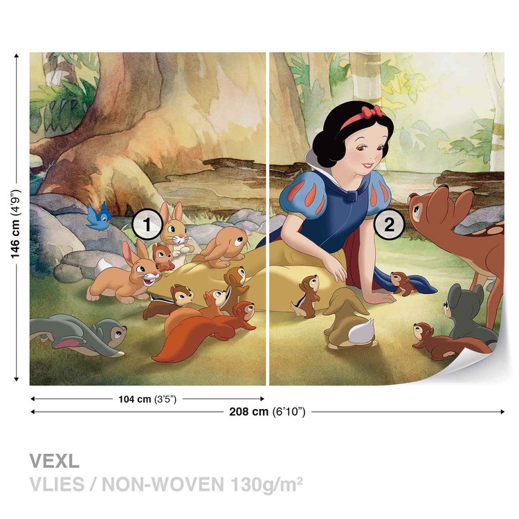 Disney Art Print Lithograph Princess Snow White - Lot of hotsell 3 frames