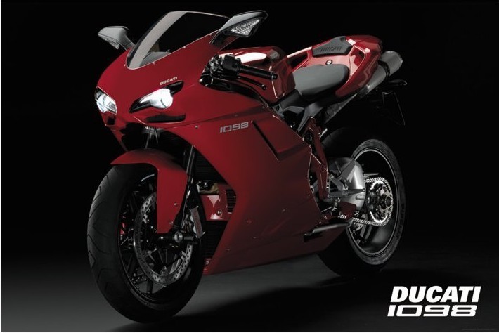 Plagát Ducati - 1098