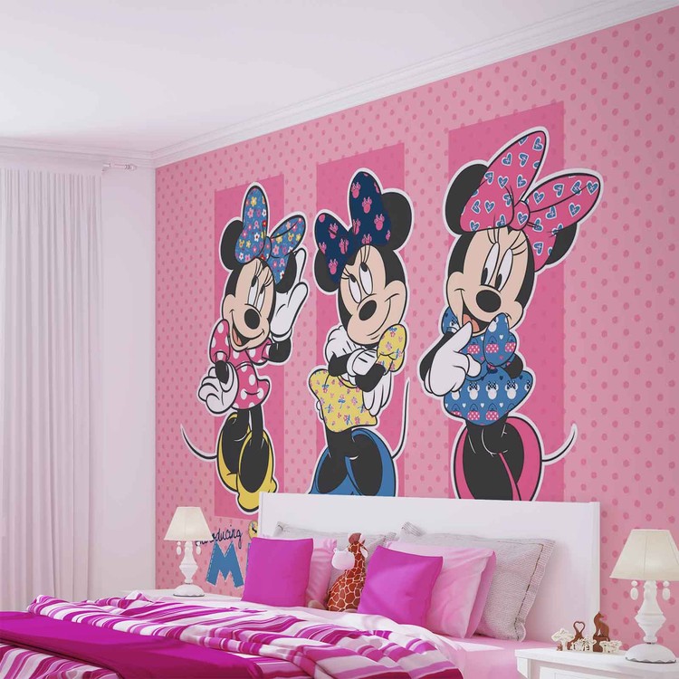 Behang Disney Minnie Mouse