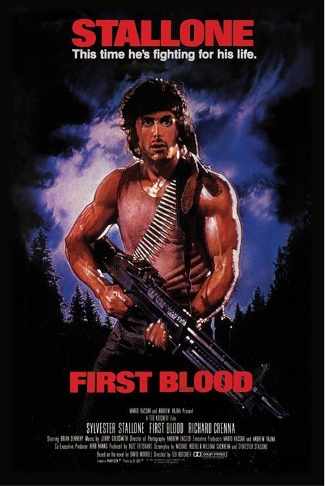 Poster RAMBO - first blood