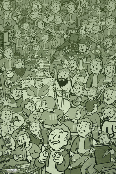 Plakát Fallout - Compilation