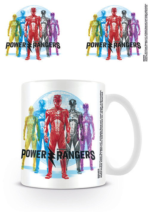 Kubek Power Rangers - CMYKR