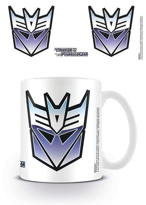 Kubek Transformers G1 - Decepticon Symbol