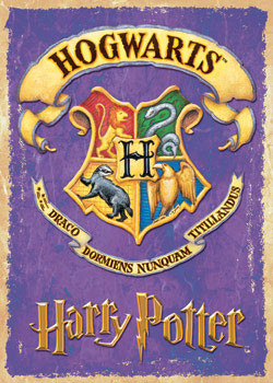 Póster HARRY POTTER - school badge