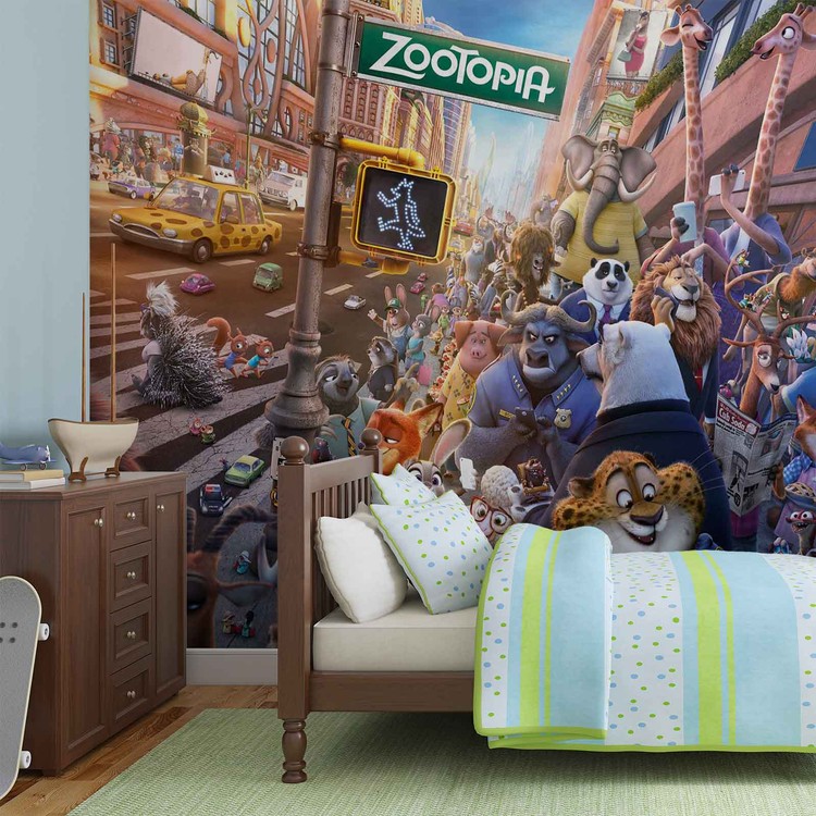Behang Walt Disney Zootopia