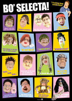 Póster Bo’ Selecta! - Characters