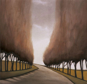 Művészeti nyomat Forest Road I