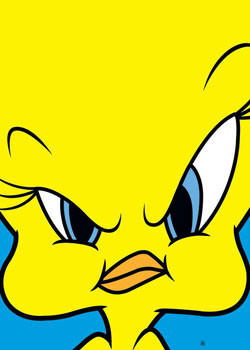 Poster TWEETY - primer plano