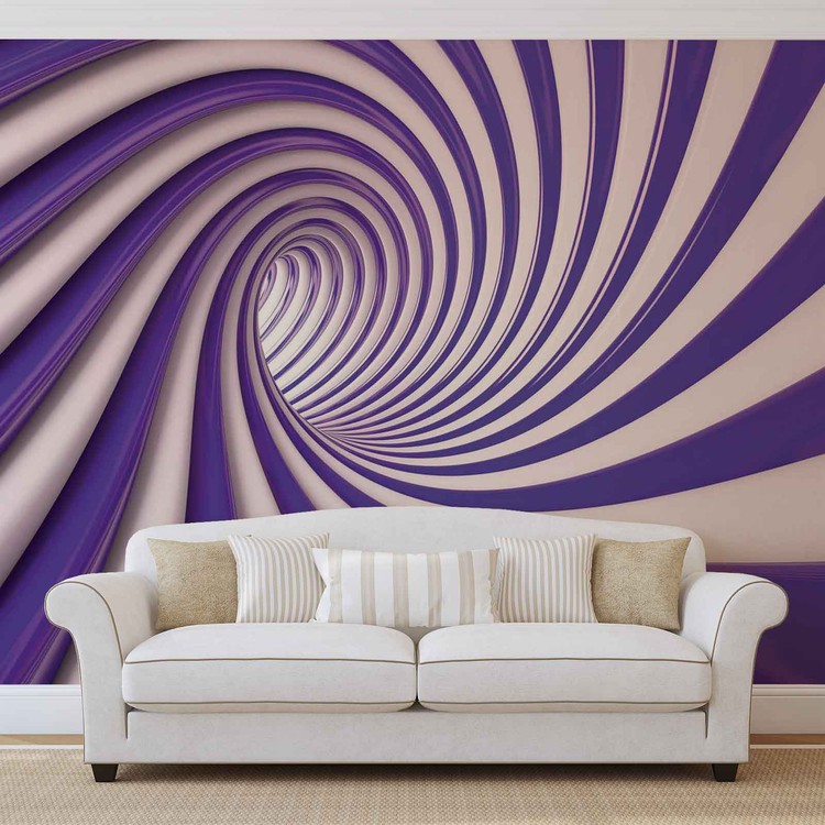 Wall Mural Abstract Swirl