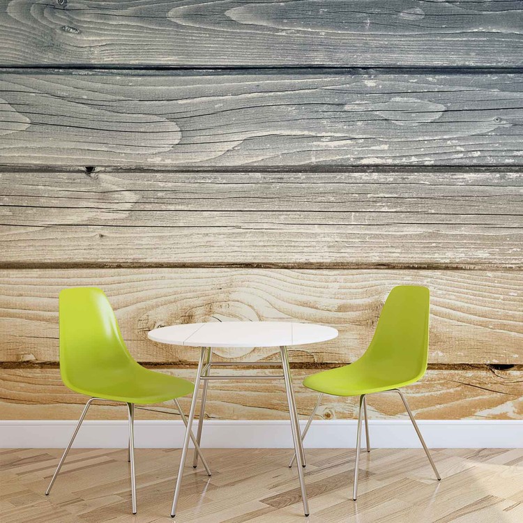 Behang Wood Planks