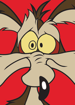 Poster WILE E. COYOTE - Close Up