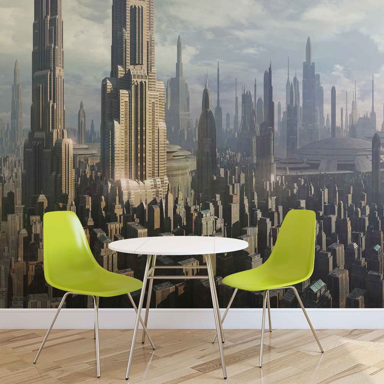 Fototapeta Star Wars City Coruscant