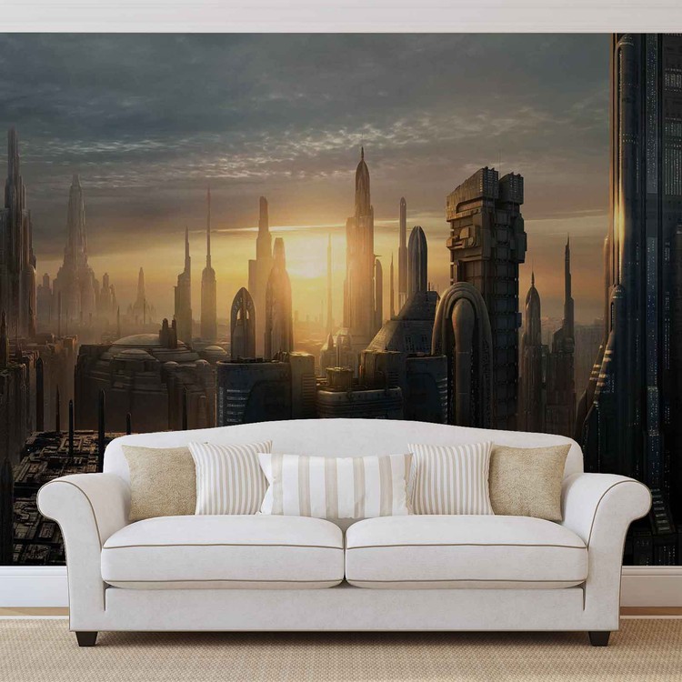 Fototapeta Star Wars City Coruscant