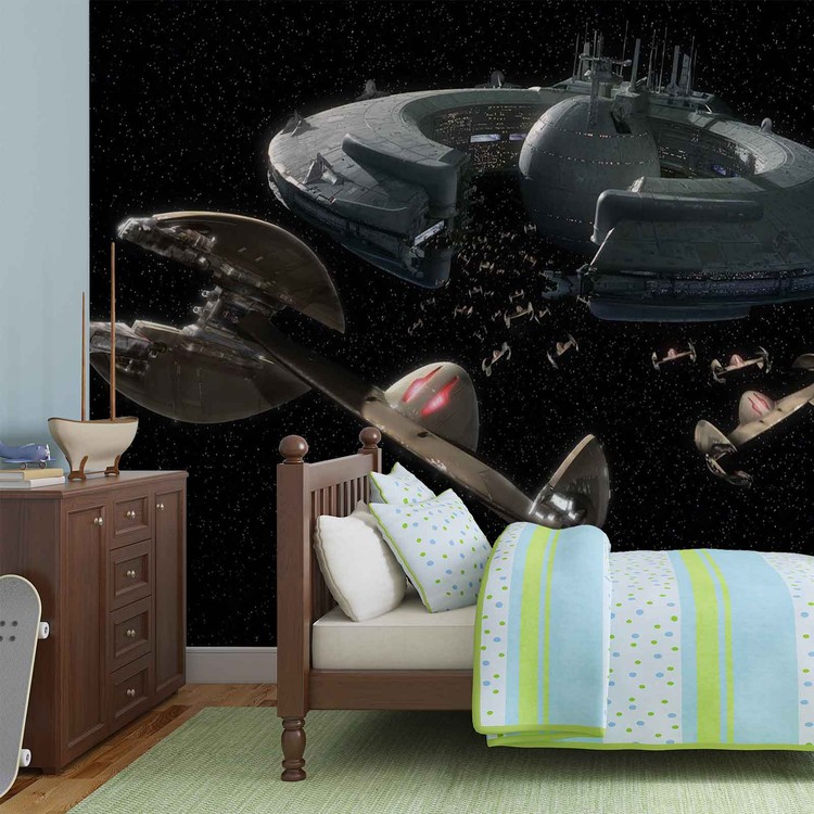 Fototapeta Star Wars Droid Vesmírná loď Lucrehulk