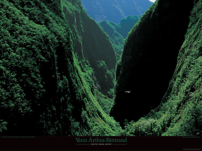 Umělecký tisk Gorges du Bras de Caverne - ile de la Réunion