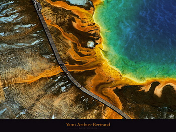 Reproduction d'art Source chaude du Grand Prismatic