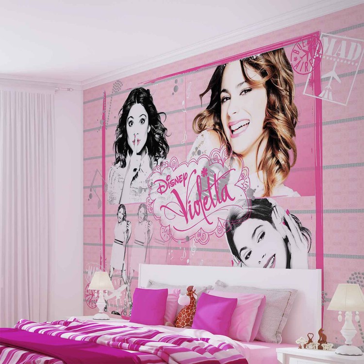 Behang Disney Violetta