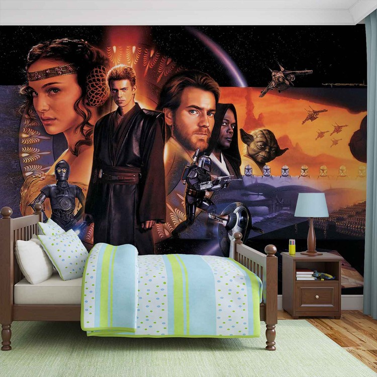 Behang Star Wars Phantom Menace