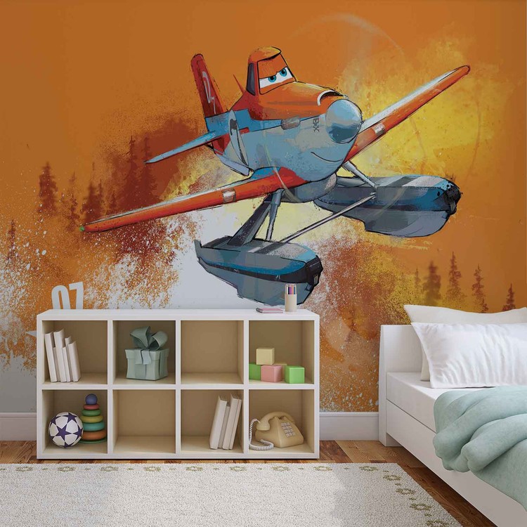 Behang Disney Planes Dusty Crophopper