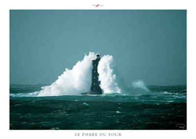 Reproduction d'art Le phare du Four