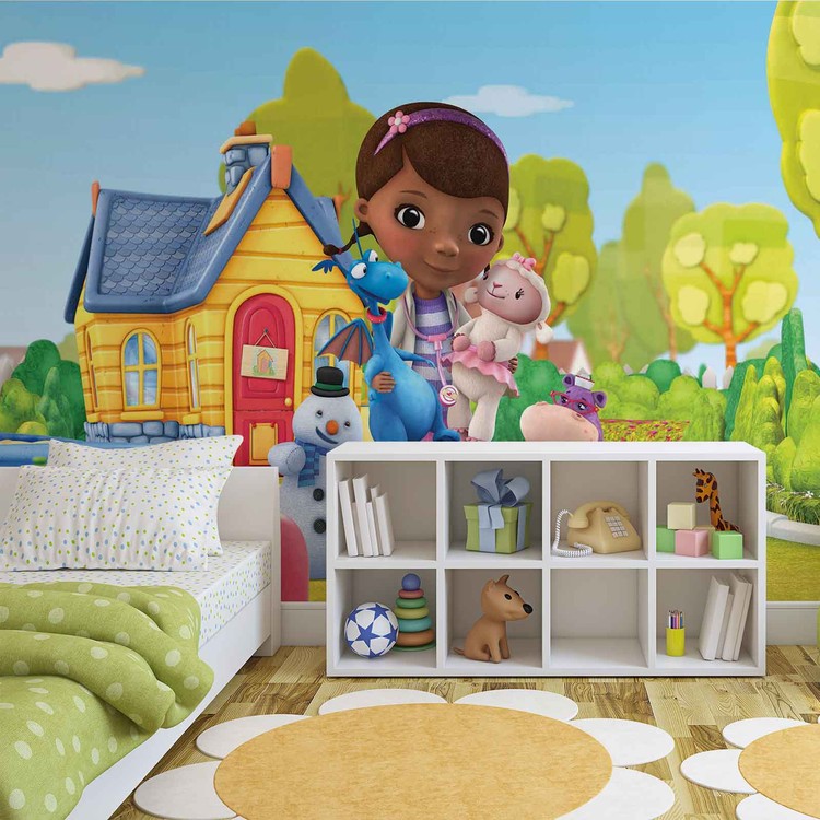 Behang Disney Dottoressa Peluche