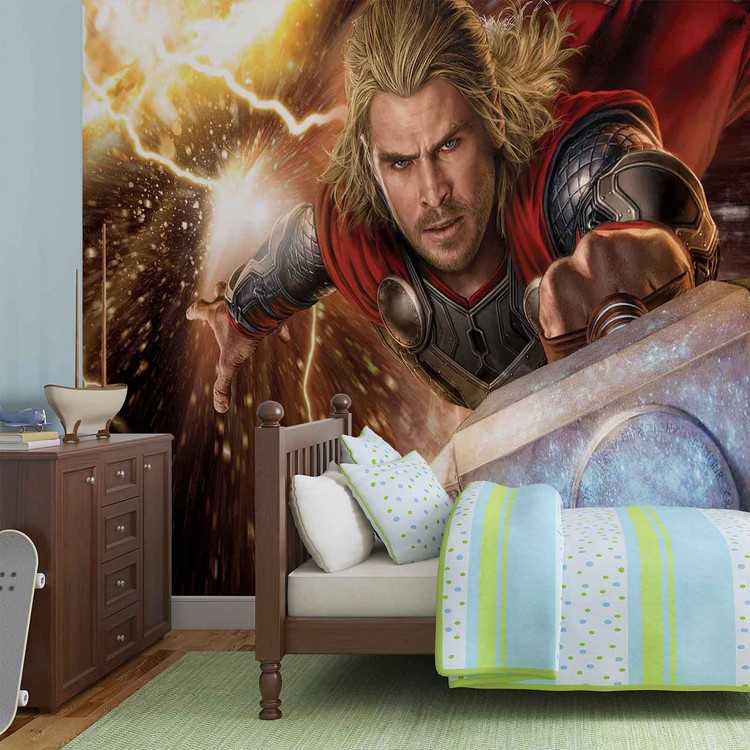 Behang Marvel Avengers Thor