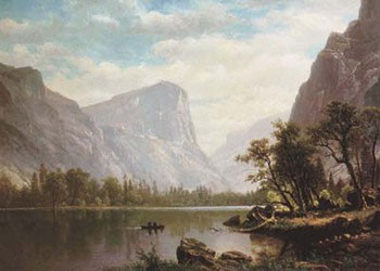 Kunstdruk Mirror Lake, Yosemite Valley
