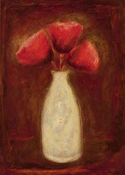 Art Print Red Illusions I