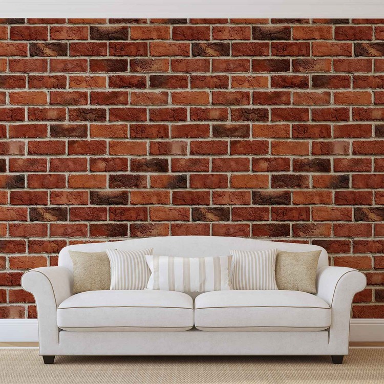 Behang Brick Wall