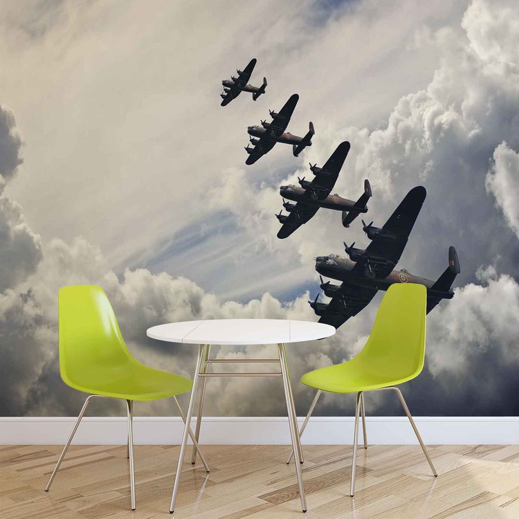 Wall Mural Bomber planes