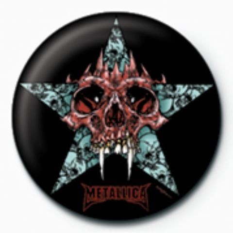 Placka METALLICA - star GB