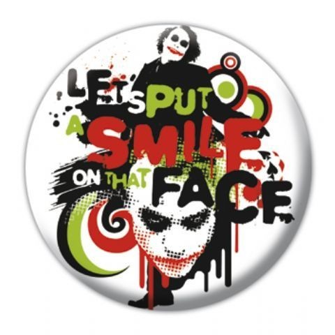 Badge BATMAN - smile